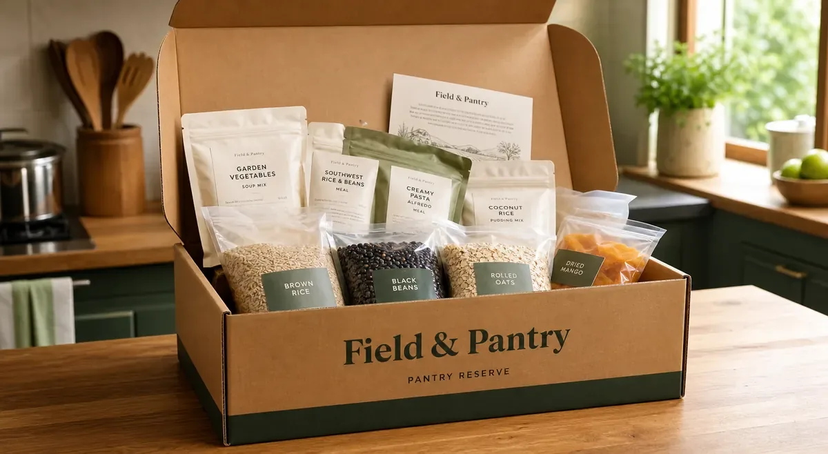 Freeze-dried Skittles candy product preview from Field and Pantry